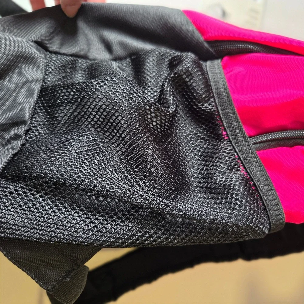 Adidas Striker II Team Backpack Shock Pink Black Laptop Bag 5142772 NWT